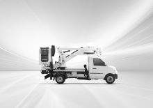 Nacelles télescopiques sur camion France Elévateur ATL 15