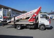 Nacelles télescopiques sur camion Bizzocchi Autel 201 HP
