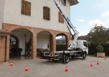 Nacelles télescopiques sur camion CTE B-Lift 17 E