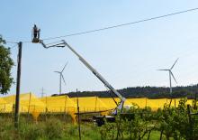 Nacelles télescopiques sur camion CTE B-Lift 20 J