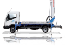Nacelles télescopiques sur camion CTE B-Lift 20.13 MP