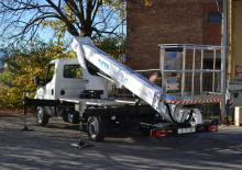 Nacelles télescopiques sur camion CTE B-Lift 27