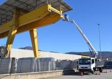 Nacelles télescopiques sur camion CTE B-Lift 320