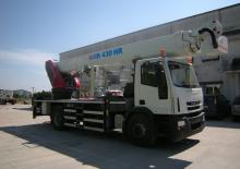 Nacelles télescopiques sur camion CTE B-Lift 430 HR