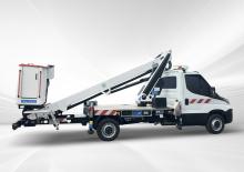 Nacelles télescopiques sur camion France Elévateur BLIFT 18 HV