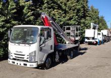 Nacelles télescopiques sur camion Benelligru BT 180