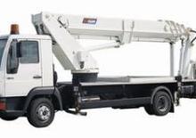 Nacelles télescopiques sur camion GSR E280TJ Comfort