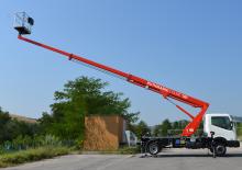 Nacelles télescopiques sur camion Ruthmann ECOLINE 180