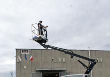 Nacelles télescopiques sur camion Easy Lift ET090 
