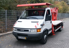 Nacelles télescopiques sur camion TEUPEN Euro C 16 T
