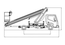 Nacelles télescopiques sur camion Socage forSte 20 T Speed