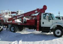 Nacelles télescopiques sur camion Elliott Equipment I60F HiReach
