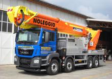 Nacelles télescopiques sur camion Multitel MJ 685