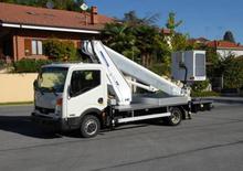 Nacelles télescopiques sur camion Multitel MT 202 DS