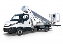 Nacelles télescopiques sur camion Multitel MTE 270 EX