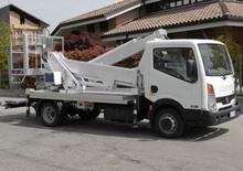 Nacelles télescopiques sur camion Multitel MX 225