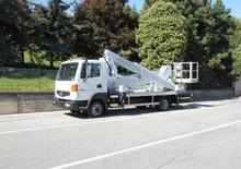 Nacelles télescopiques sur camion Multitel MX 270 EX