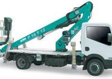Nacelles télescopiques sur camion Imer P 18 T 12