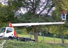 Nacelles télescopiques sur camion Palfinger P 180 B