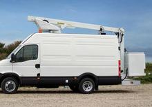 Nacelles télescopiques sur camion Palfinger PD 135 V
