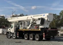 Nacelles télescopiques sur camion Bronto Skylift S47XR