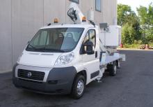 Nacelles télescopiques sur camion Safi SC 14