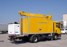 Nacelles télescopiques sur camion Safi SCJ 20