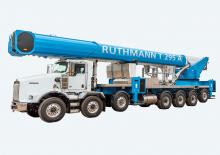Nacelles télescopiques sur camion Ruthmann T-295A