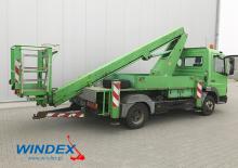 Nacelles télescopiques sur camion BISON stematec TA 20