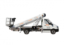 Nacelles télescopiques sur camion Ruthmann TB 290