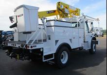 Nacelles télescopiques sur camion Terex TL41M