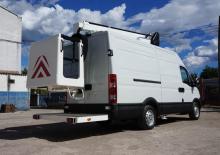 Nacelles télescopiques sur camion Movex TLF 12