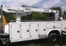 Nacelles télescopiques sur camion Versalift VST 248 NF