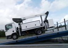 Nacelles télescopiques sur camion Versalift VT-190-FSZ