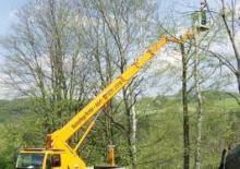 Nacelles télescopiques sur camion Palfinger WT 270