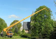Nacelles télescopiques sur camion Wumag-Palfinger WT 350