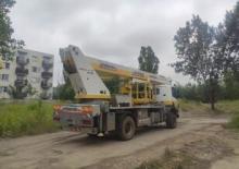 Nacelles télescopiques sur camion WUMAG WT 425