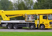 Nacelles télescopiques sur camion Palfinger WT 700