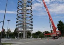 Nacelles télescopiques sur camion Wumag-Palfinger WT 700