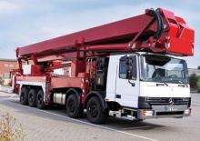 Nacelles télescopiques sur camion WUMAG WT 850