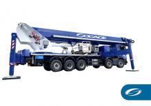 Nacelles télescopiques sur camion Socage forSte 100TJJ