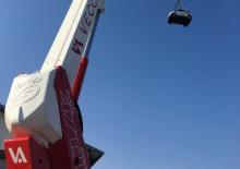 Nacelles télescopiques sur camion Socage forSte 47 TJJ