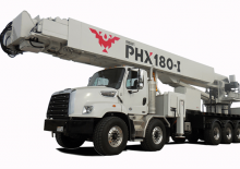 Nacelles à bras articulés montées sur remorque Versalift PHX-180-I (PHOENIX)