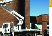 Nacelles à bras articulés montées sur remorque Altec TA60S