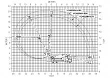 Nacelles à bras articulés montées sur remorque Versalift VO-455MHI-E80 ELEVATOR