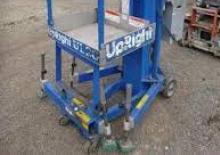 Nacelles à mât vertical unique UpRight UL 20