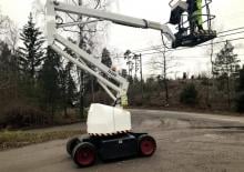 Nacelles à bras articulés sur roues Terex Aerials TA 30 N