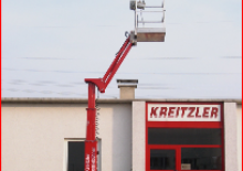 Nacelles à bras articulés sur roues Kreitzler KIB 08/080 GT