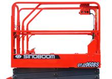 Nacelles ciseaux X su roues Sinoboom 0408M