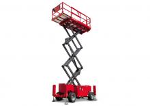 Nacelles ciseaux X su roues Manitou 100 SC